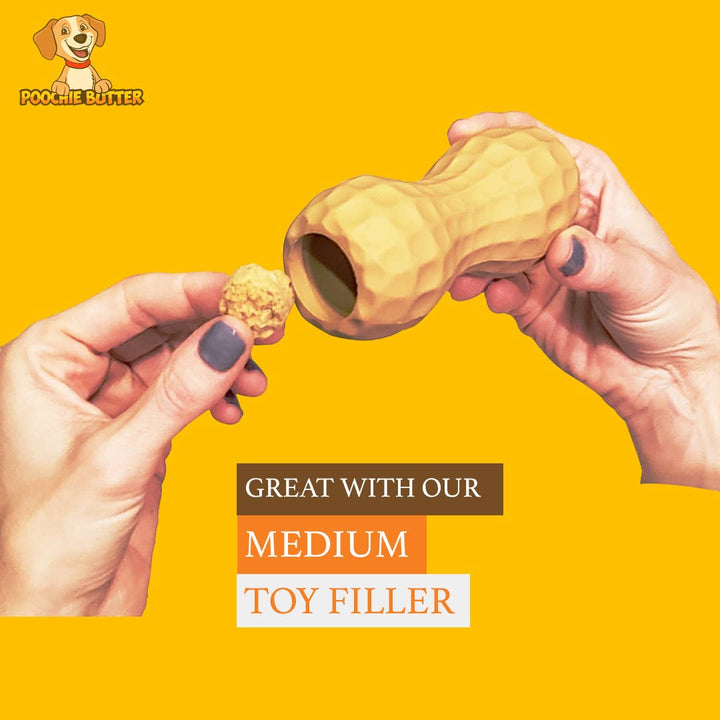 Poochie Butter - 8oz Bacon & Cheese Soft Chewy Dog Treats: 8oz