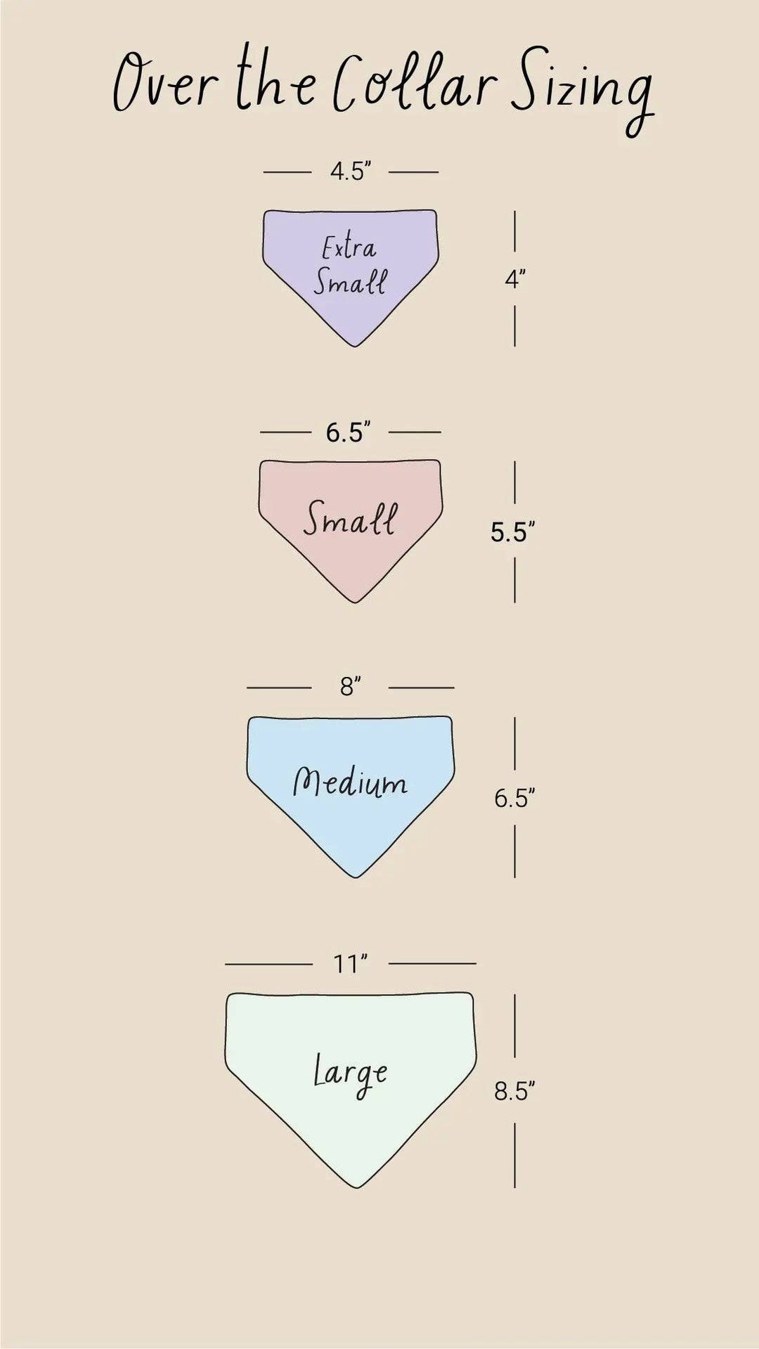 Dapple Dog Designs - Conversation Hearts Bandana - Valentine's Day Dog Bandana