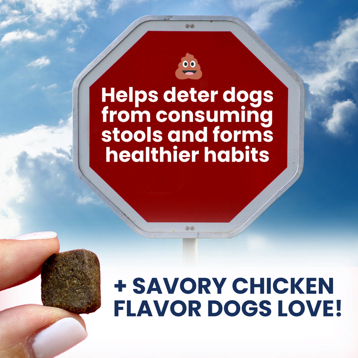 Under the Weather Pet - Poop Eating Deterrent - Coprophagia Soft Chews For Dogs