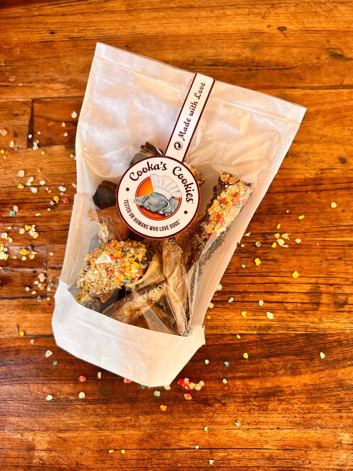 Cooka's Cookies - Candy Crush Pack - Dried Meats & Fish with dogfetti