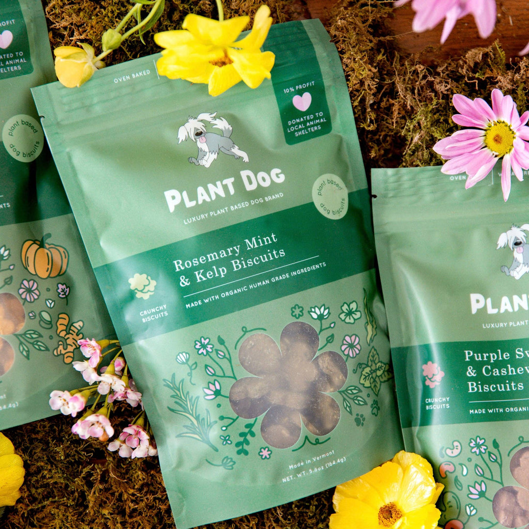 Plant Dog LLC - Rosemary Mint and Kelp Biscuit- Natural Breath Refresher