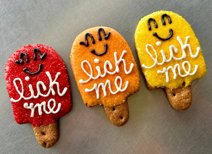 YumYum4DOGS - Lick Me Pup-sicles summer dog treat