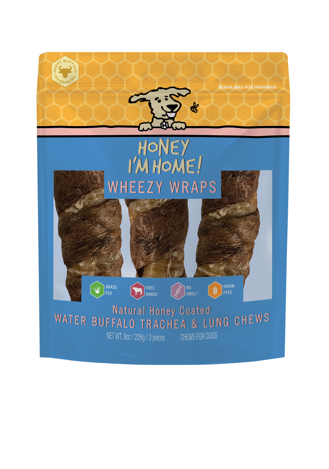 Honey I'm Home - 6" TRACHEA WHEEZY WRAPS