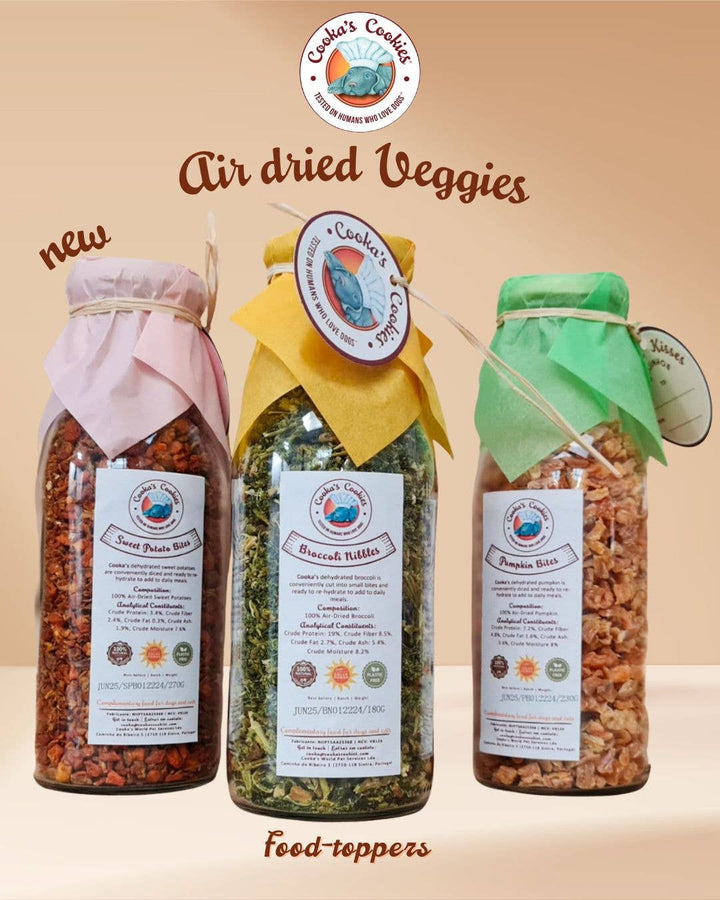 Cooka's Cookies - Beetroot Bites - Air-dried meal Toppers