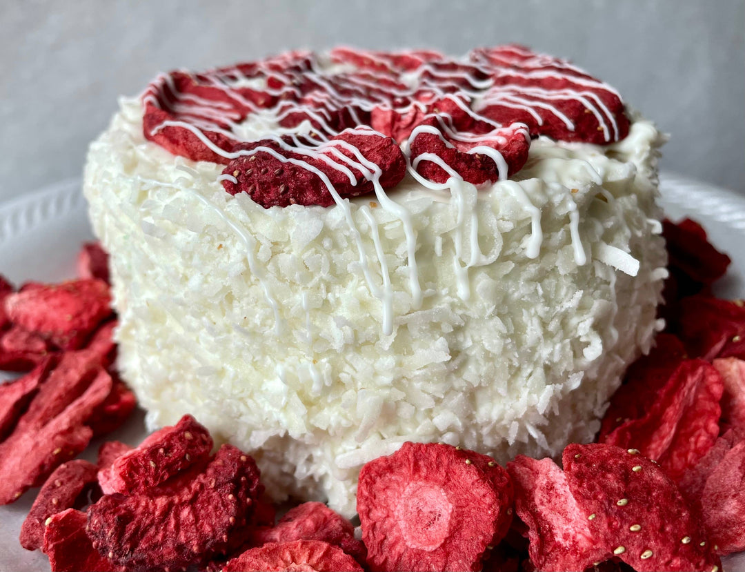 YumYum4DOGS - Strawberry Shortcake Dog Cake Treat