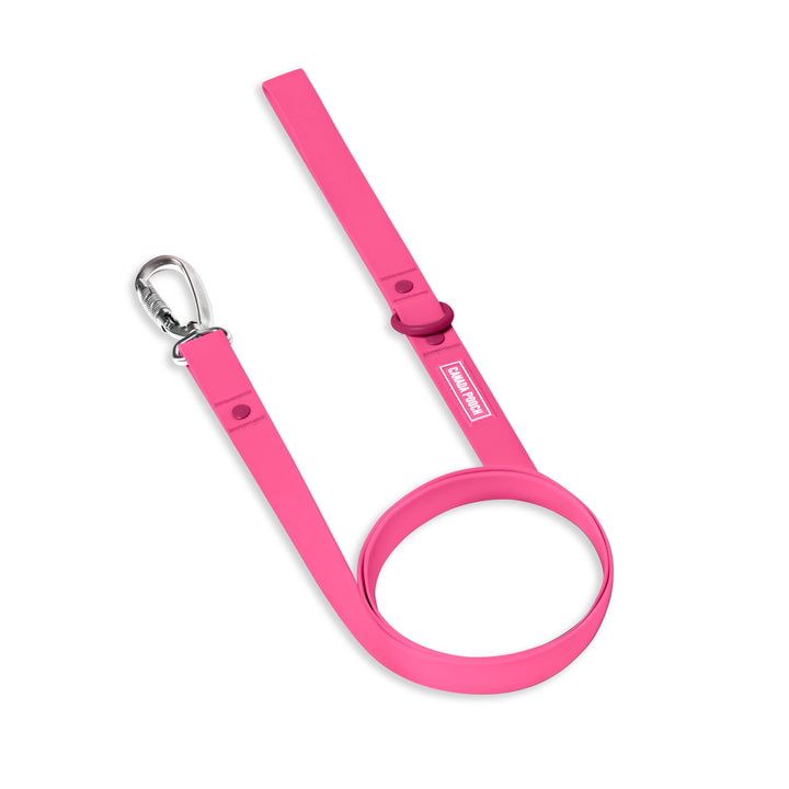 Canada Pooch - Waterproof Dog Leash (Pink): S/M / Pink
