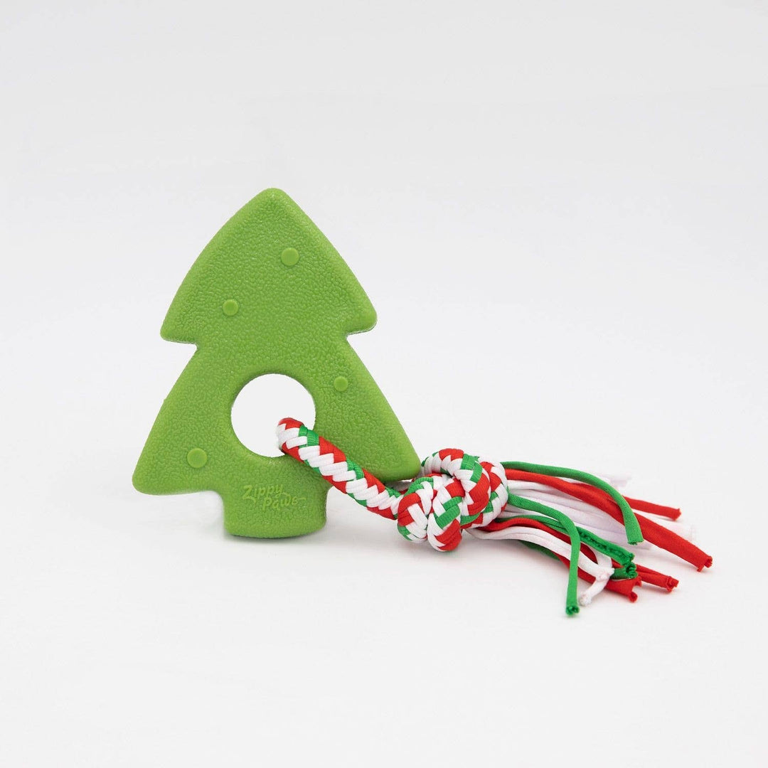 ZippyPaws - Holiday ZippyTuff Teetherz - Christmas Tree - Dog Toy