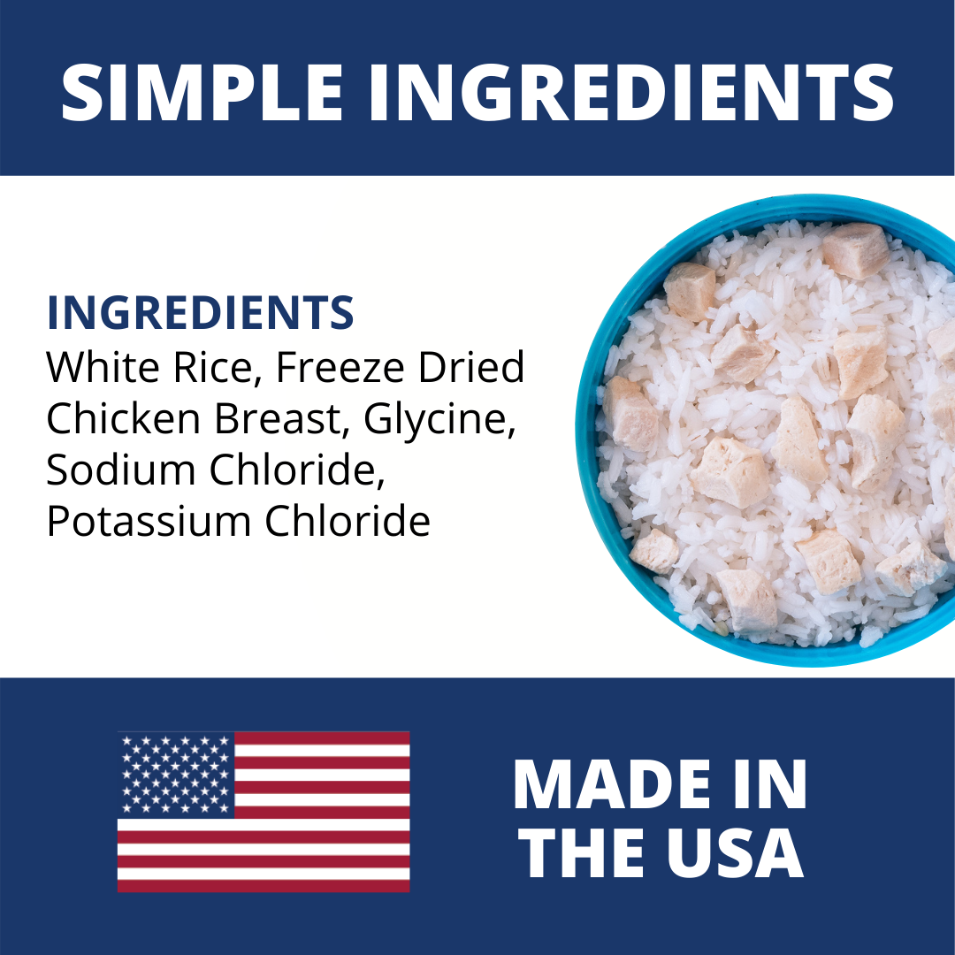 Under the Weather Pet - Chicken & Rice Bland Diet For Dogs