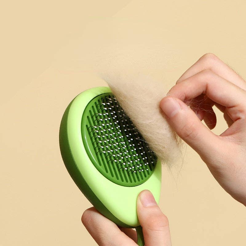 Cheerhunting - Ruffle - Avocado Pet Comb: Green
