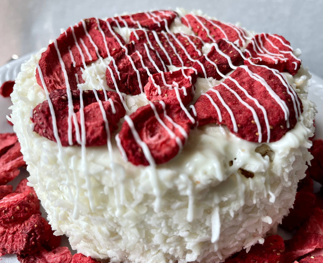 YumYum4DOGS - Strawberry Shortcake Dog Cake Treat