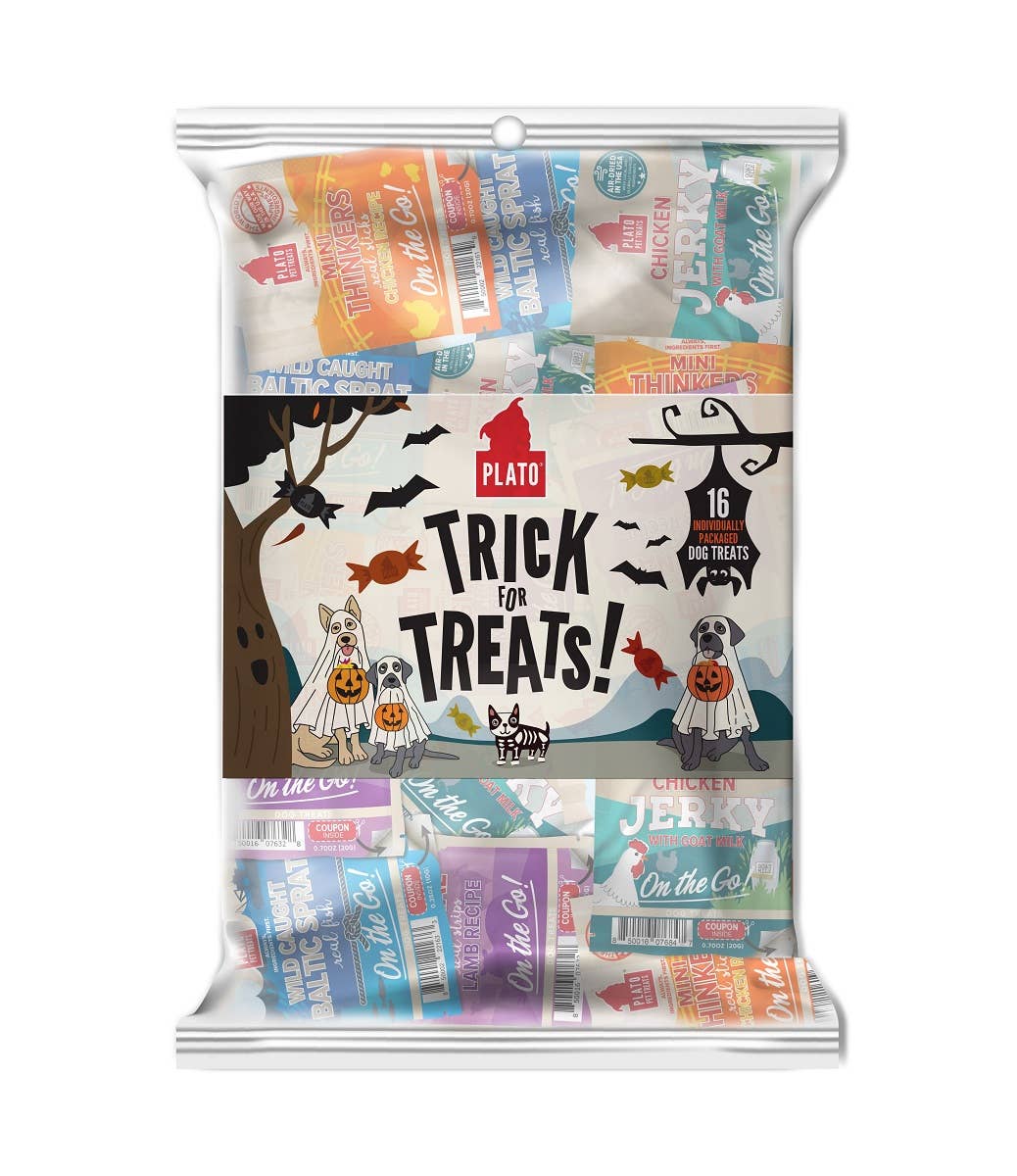 Pet Palette Distribution - Plato Trick for Treats Variety Pack 16ct