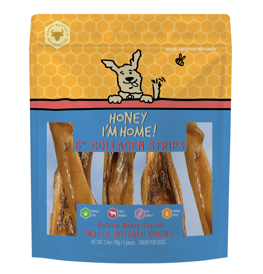 Honey I'm Home - 6" COLLAGEN STRIPS