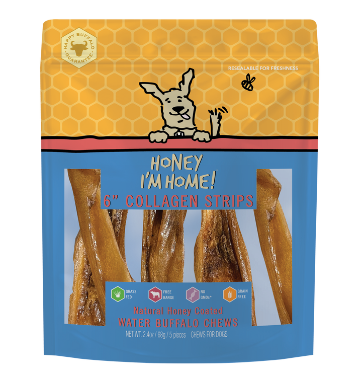 Honey I'm Home - 6" COLLAGEN STRIPS