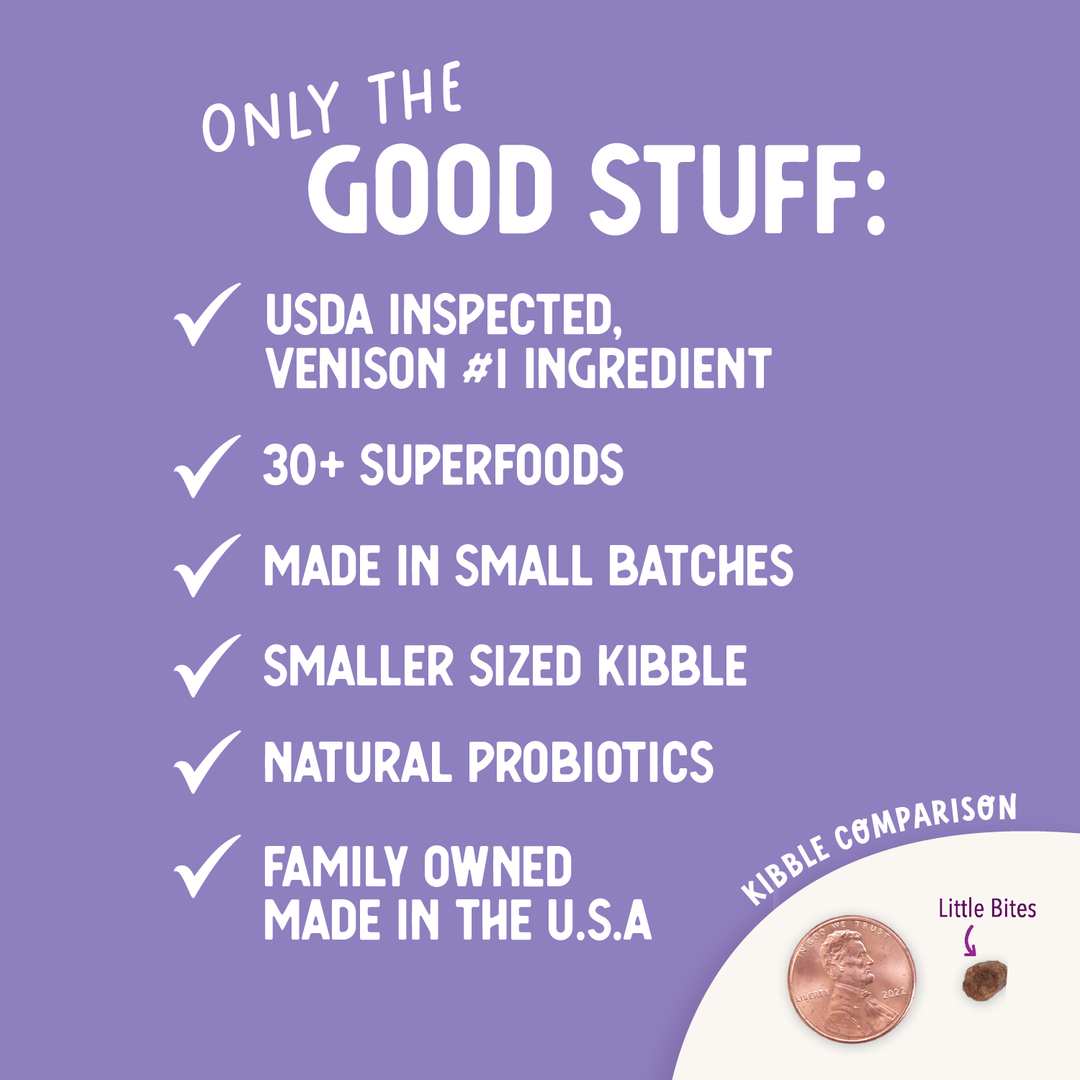 Health Extension Pet Care - Grain Free Venison & Sweet Potato Little Bites Recipe: 3.5lb