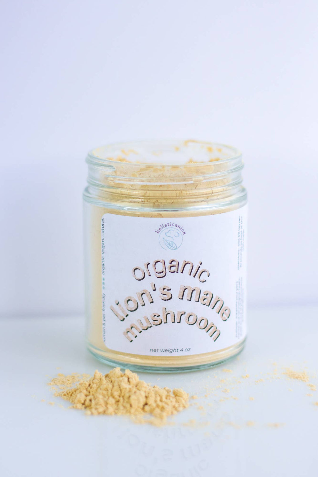 holisticanine - Organic Lion's Mane Mushroom Supplement