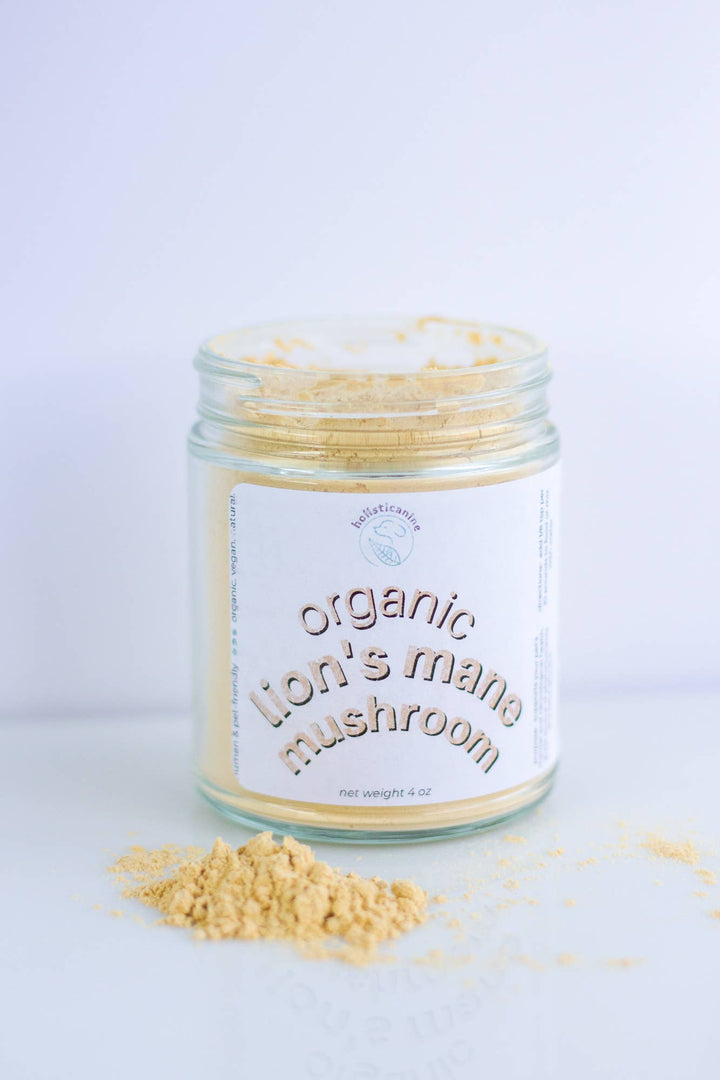 holisticanine - Organic Lion's Mane Mushroom Supplement