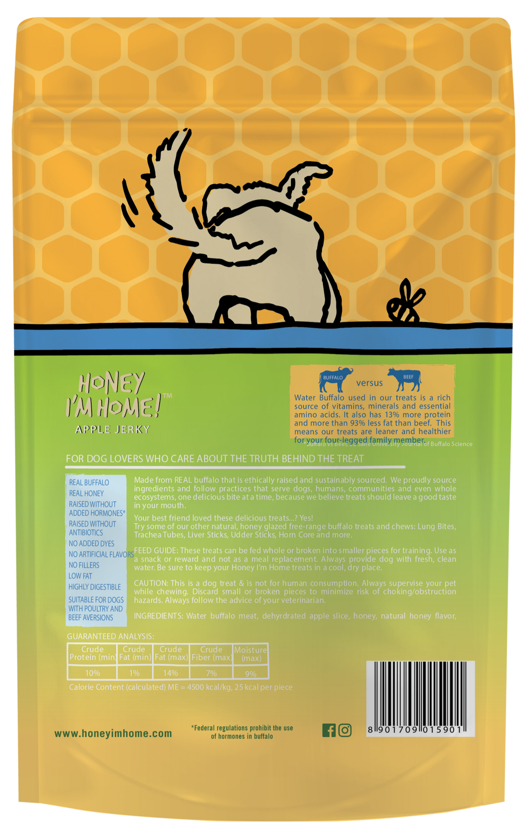 Honey I'm Home - APPLE JERKY