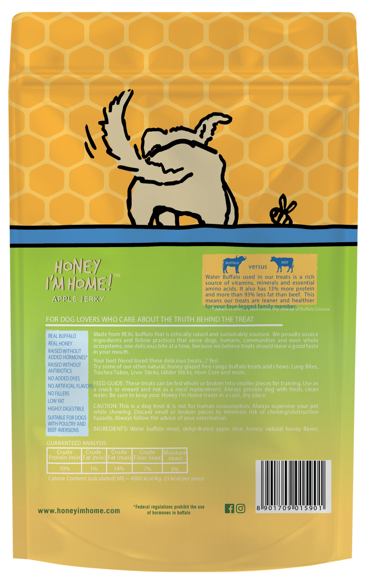 Honey I'm Home - APPLE JERKY