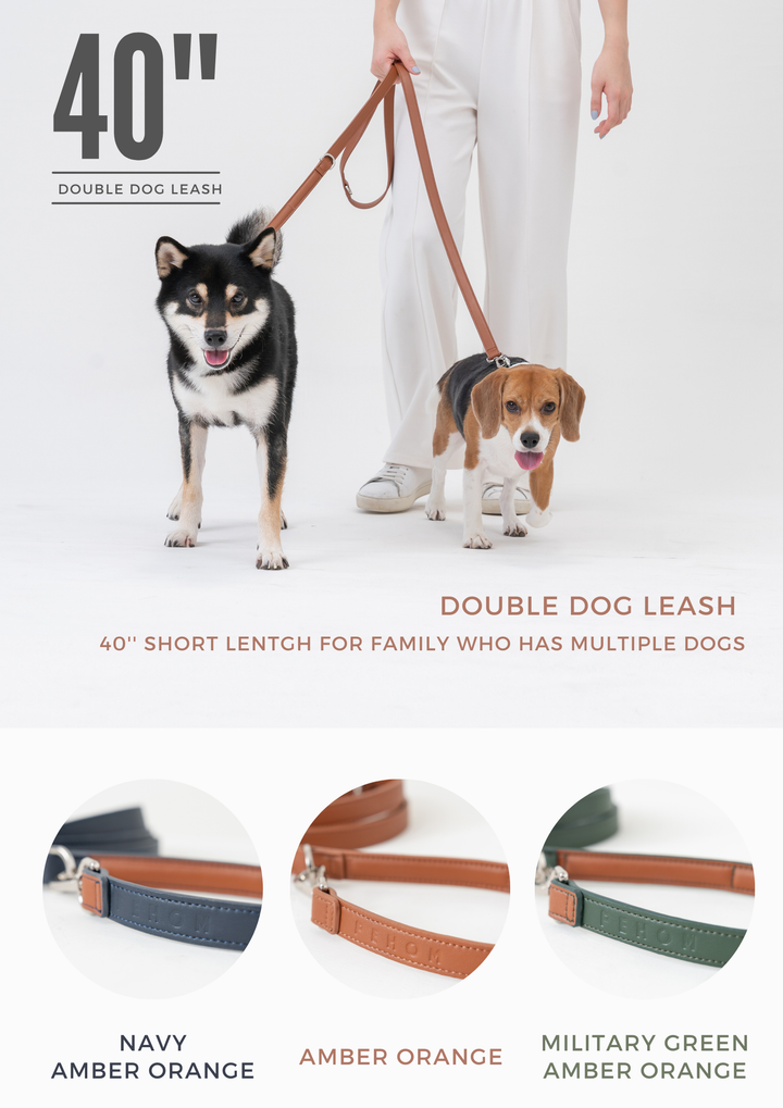 PEHOM - HART MULTI-FUNCTION LEASH: NAVY BLUE
