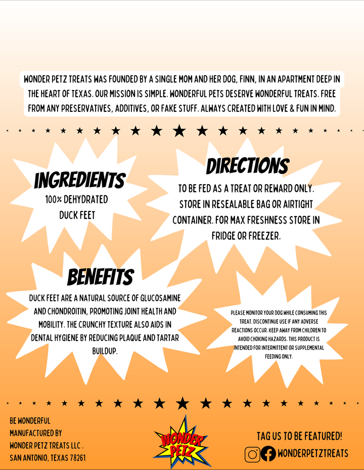 Wonder Petz - Duck Feet