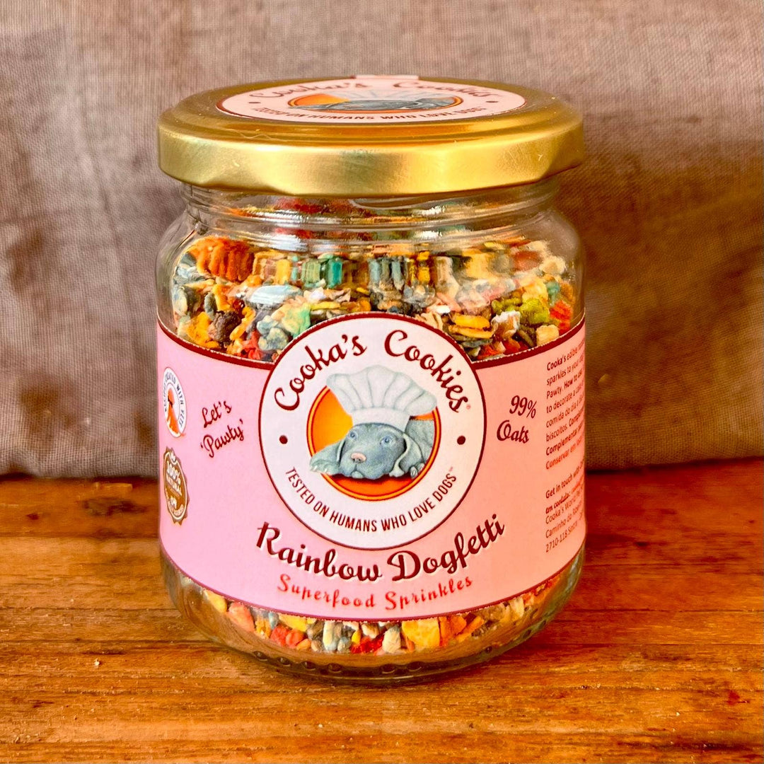 Cooka's Cookies - Rainbow Dogfetti - Cake and Food Sprinklers