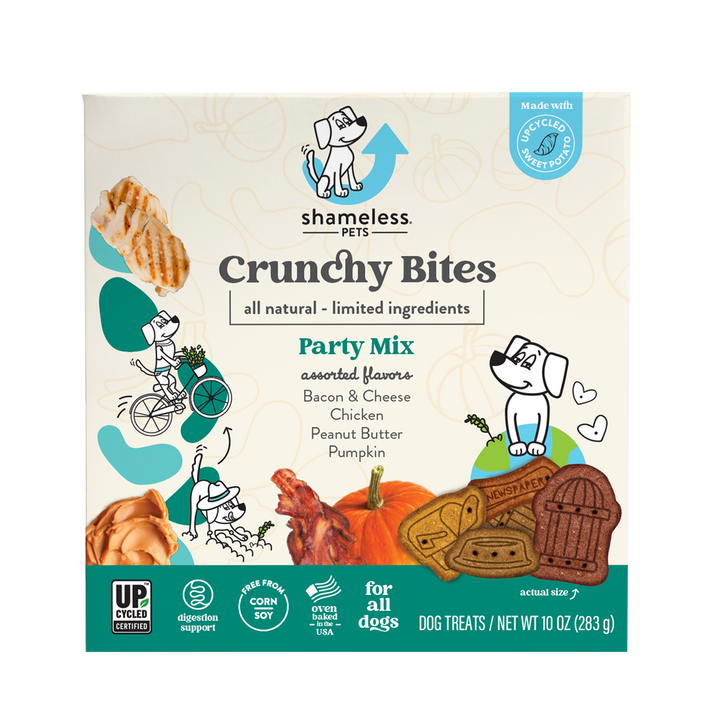 Shameless Pets - Party Mix Crunchy Bites Dog Treats