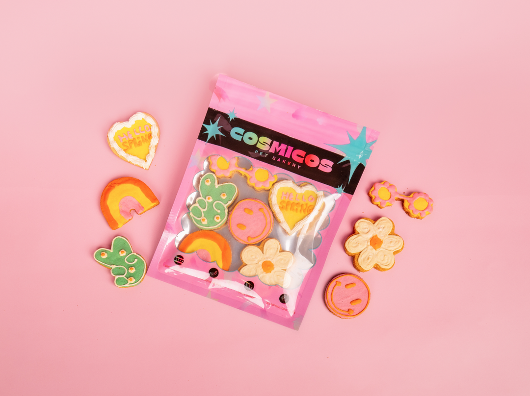 Cosmicos Pet Bakery - Spring Frosted Soft Cookies For Dogs