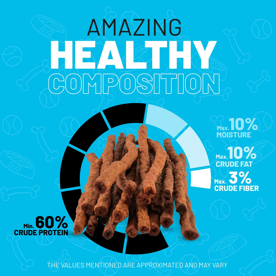 Poochie Butter - Toy Filler + 10" Beef Stick: Large (Over 70lbs)