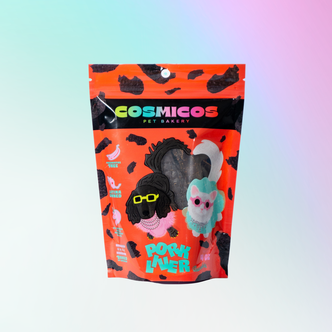 Cosmicos Pet Bakery - Pork Liver Snackies | Treats for Cats and Dogs