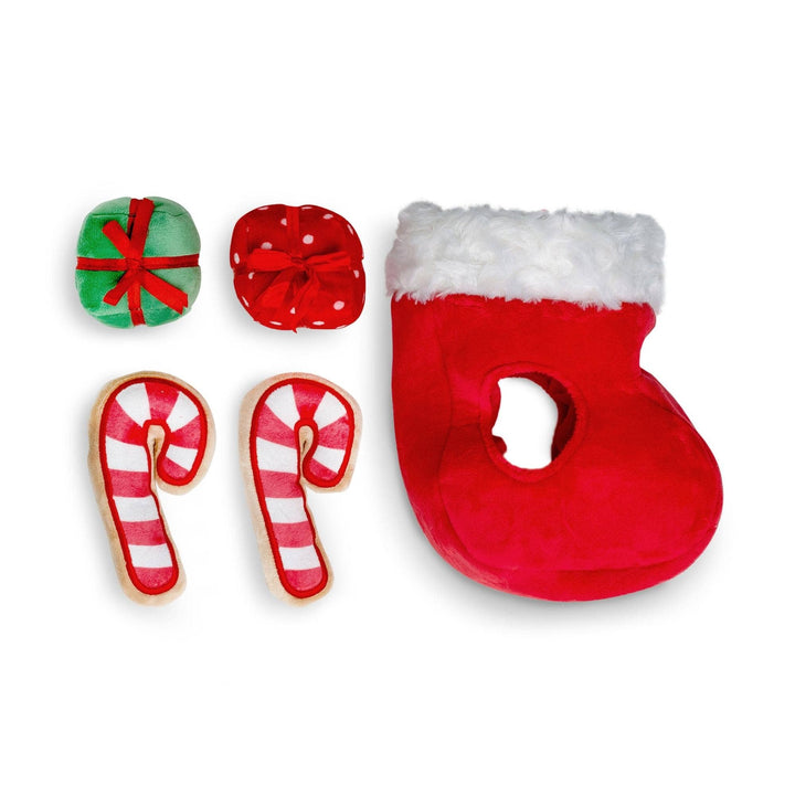 Midlee Designs - Midlee Find a Toy Christmas Stocking Dog Toy