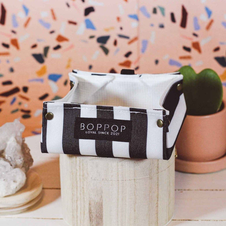 Bop Pop Pets - CABANA | Portable Pet Bowl: Small |  4.5in x 4.5in