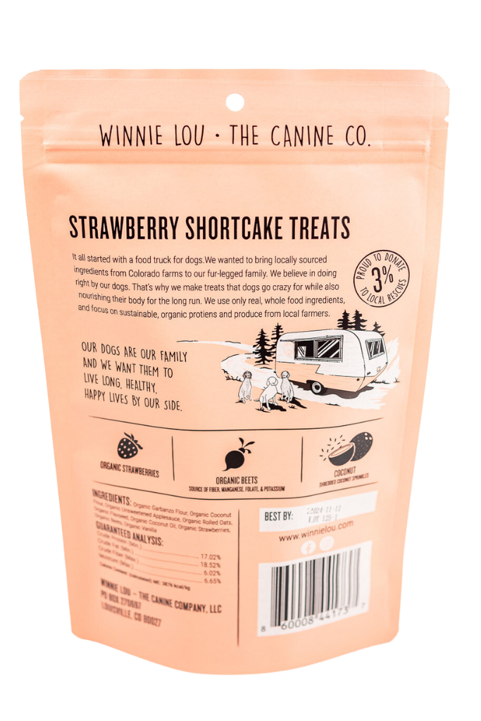 Winnie Lou - The Canine Co. - Strawberry Shortcake Biscuits