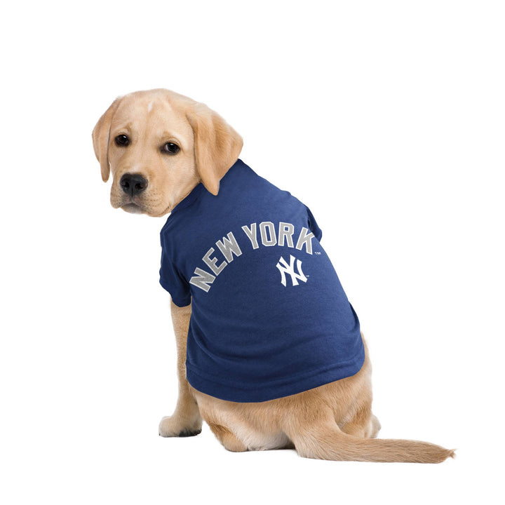 Little Earth Productions - MLB New York Yankees Pet T-Shirt: Large