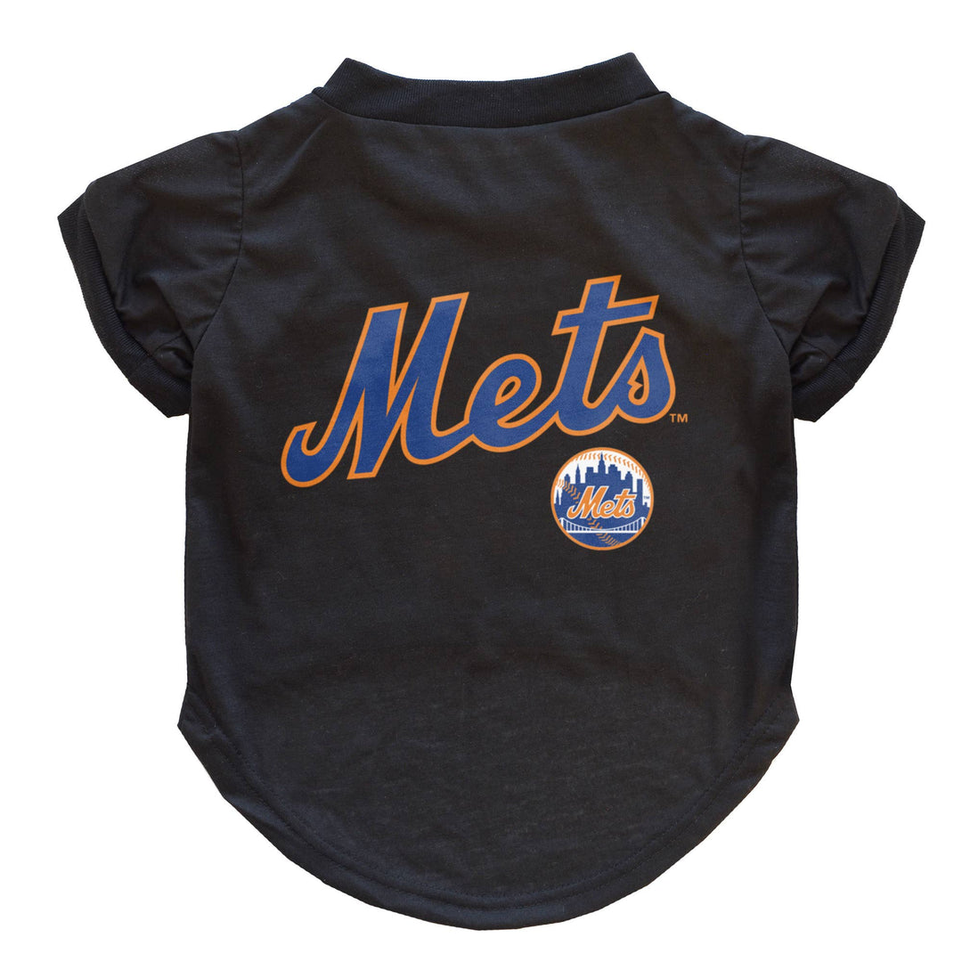 Little Earth Productions - MLB New York Mets Pet T-Shirt: Small
