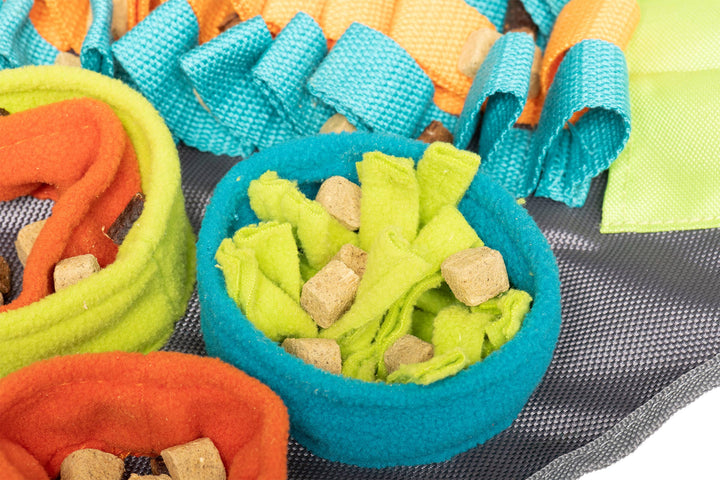 Pet Palette Distribution - Messy Mutts Square Forage/Snuffle Mat 16" with Suction