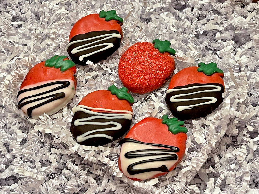 YumYum4DOGS - Decadent Strawberries dog treats: Large