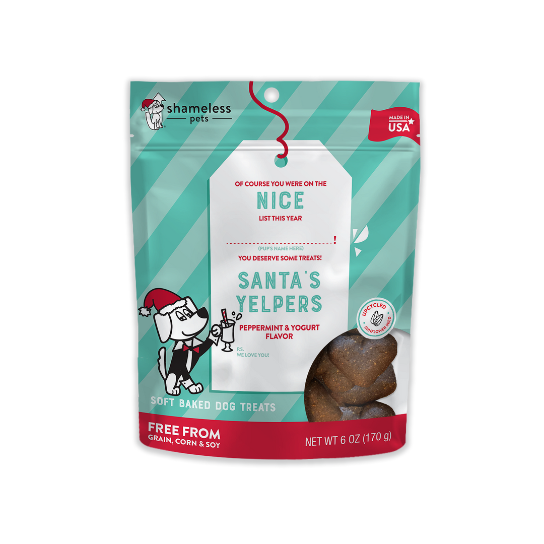 Shameless Pets - Holiday - Nice List: Santa's Yelpers Soft-Baked Dog Treats