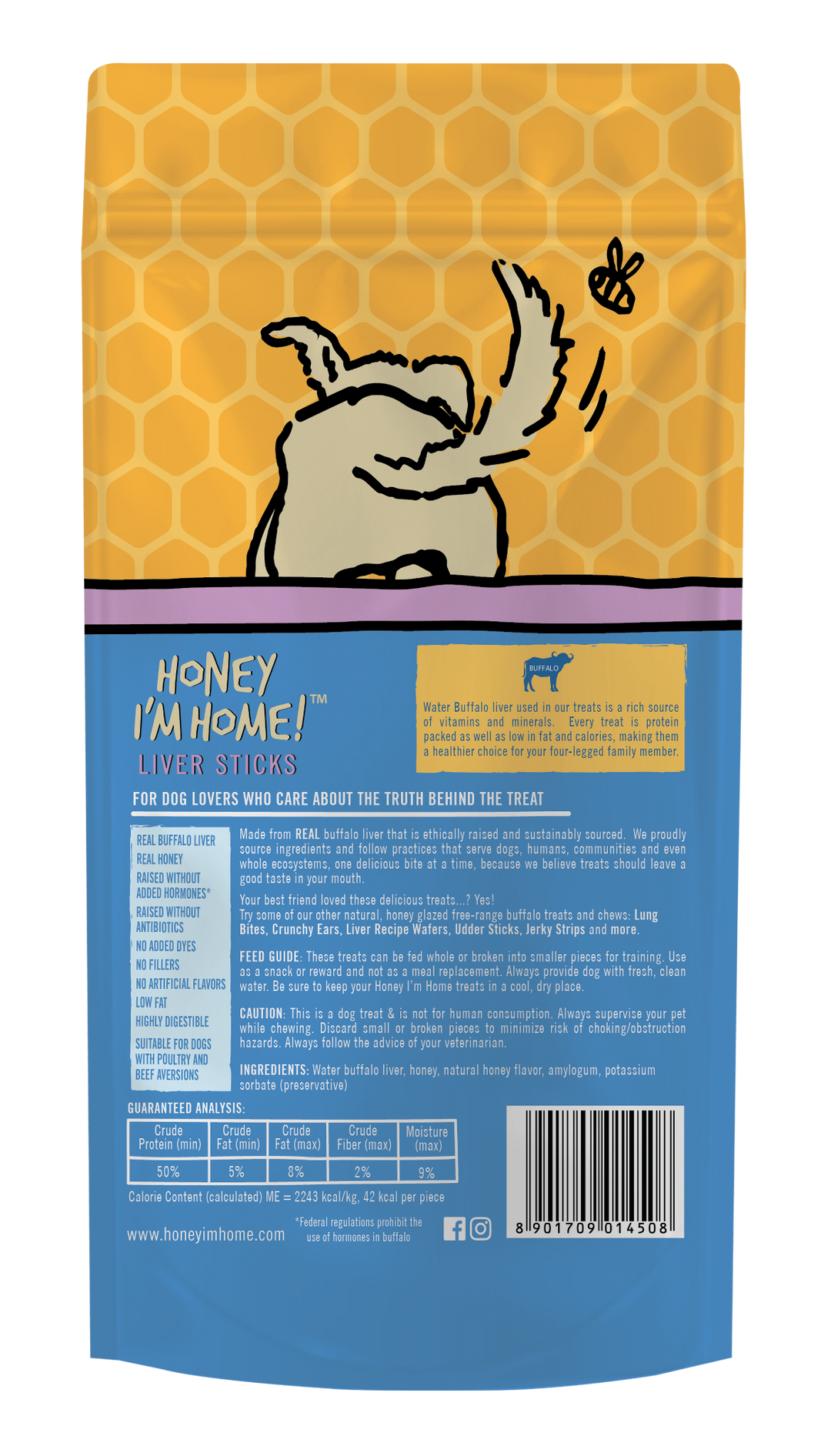 Honey I'm Home - LIVER STICKS