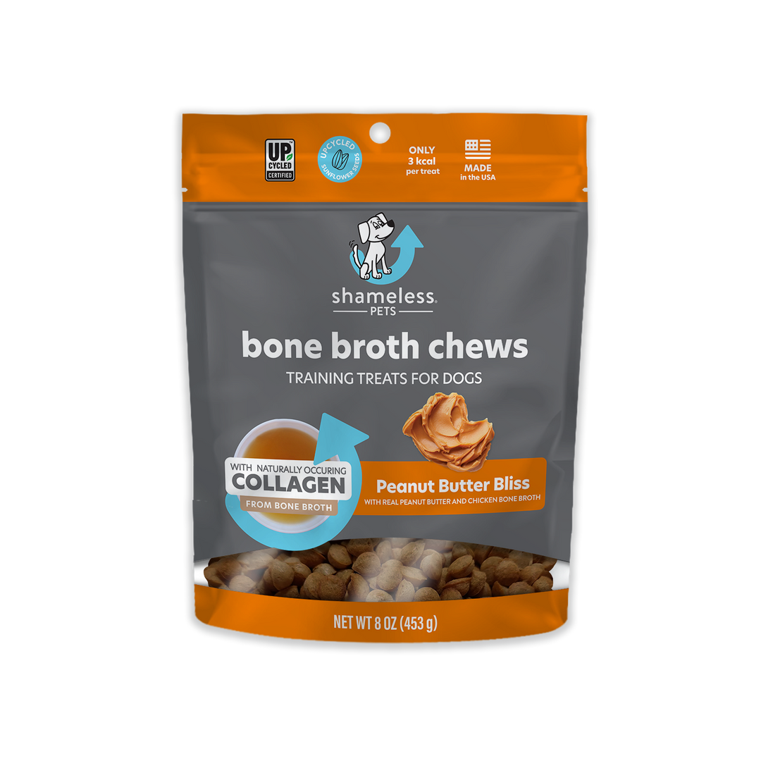 Shameless Pets - Peanut Butter Bliss Bone Broth Dog Training Treats