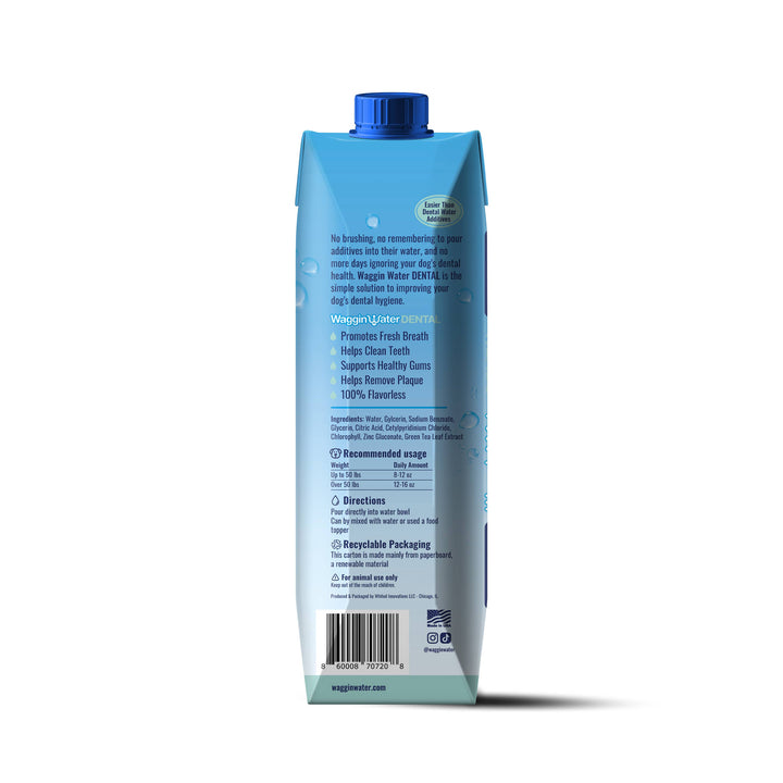 Waggin Water - Waggin Water Dental Infused for Dogs, 1L