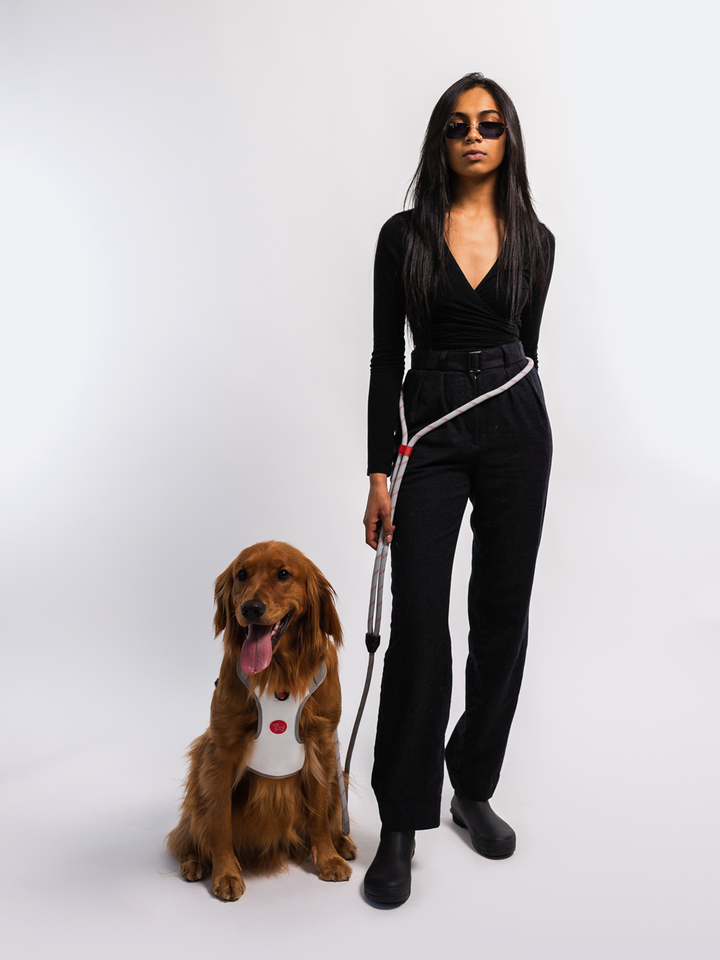 RIFRUF - Commuter Leash: Bone / 73in Length