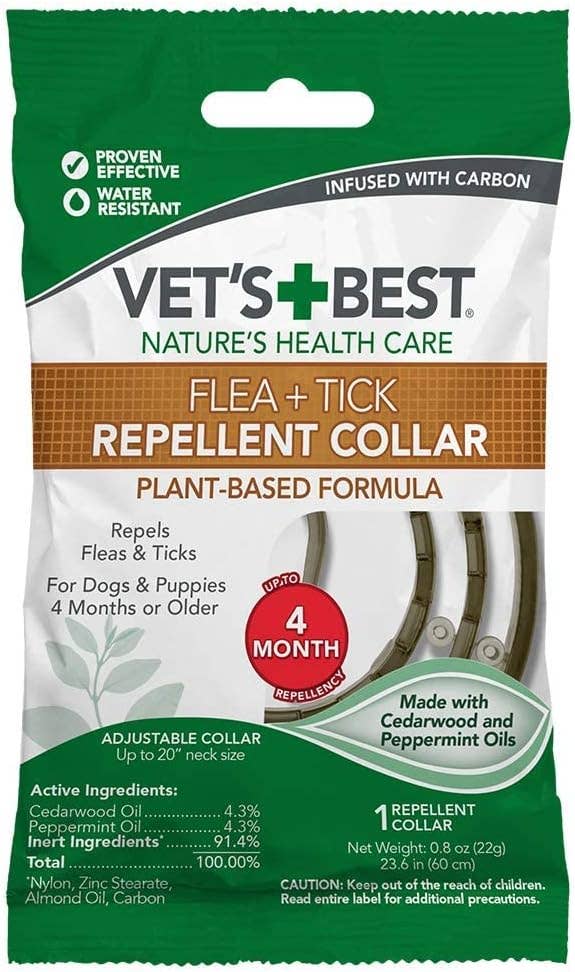 Klearwater Distribution - Vet's Best Flea and Tick Repellent Collar for Dogs - 4 month
