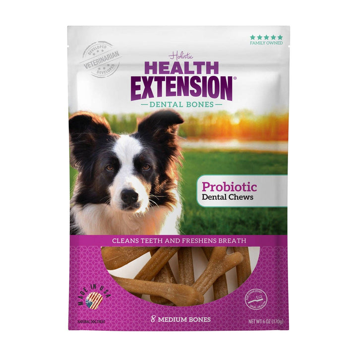 Health Extension Pet Care - Probiotic Dental Bones: 14-pack