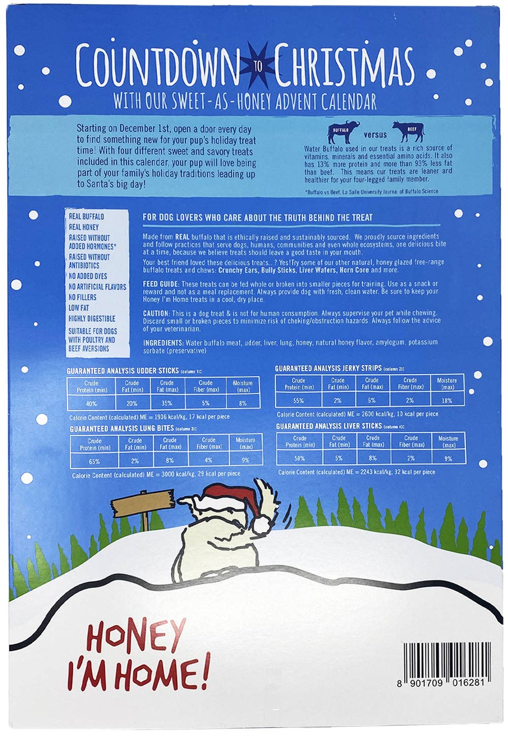 Honey I'm Home - Holiday Advent Calendar