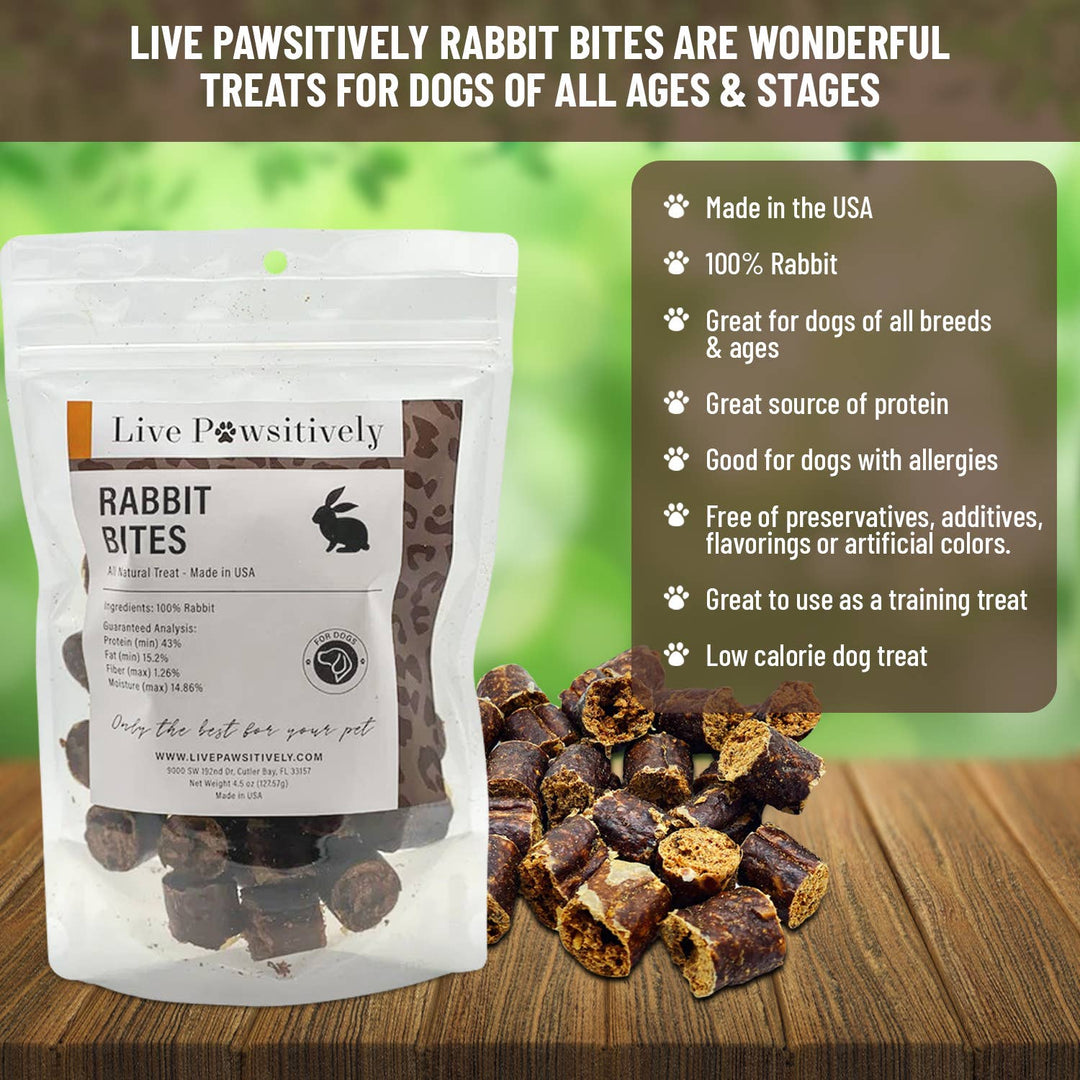 Live Pawsitive - Rabbit BITES