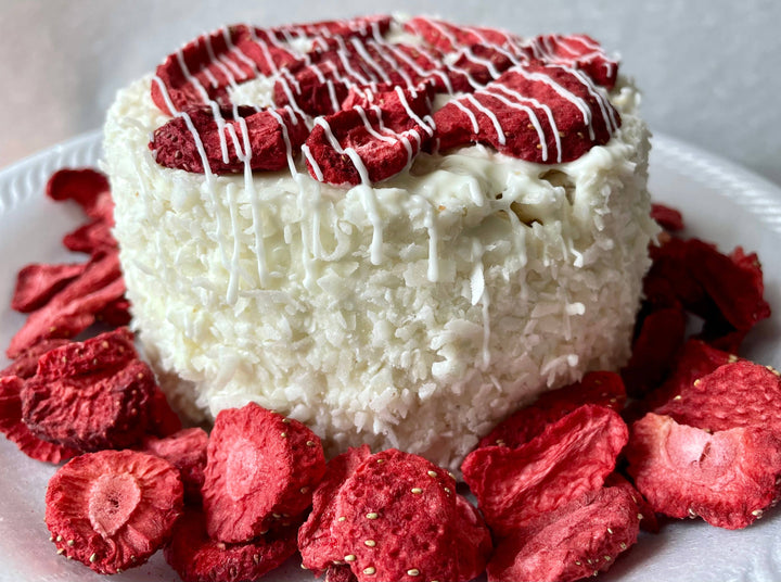 YumYum4DOGS - Strawberry Shortcake Dog Cake Treat