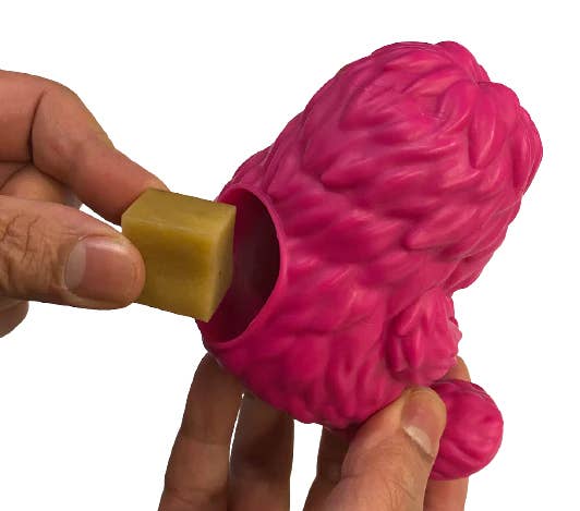 Pet Palette Distribution - Yeti Dog Chew Puff & Play Hangry Yeti Pink