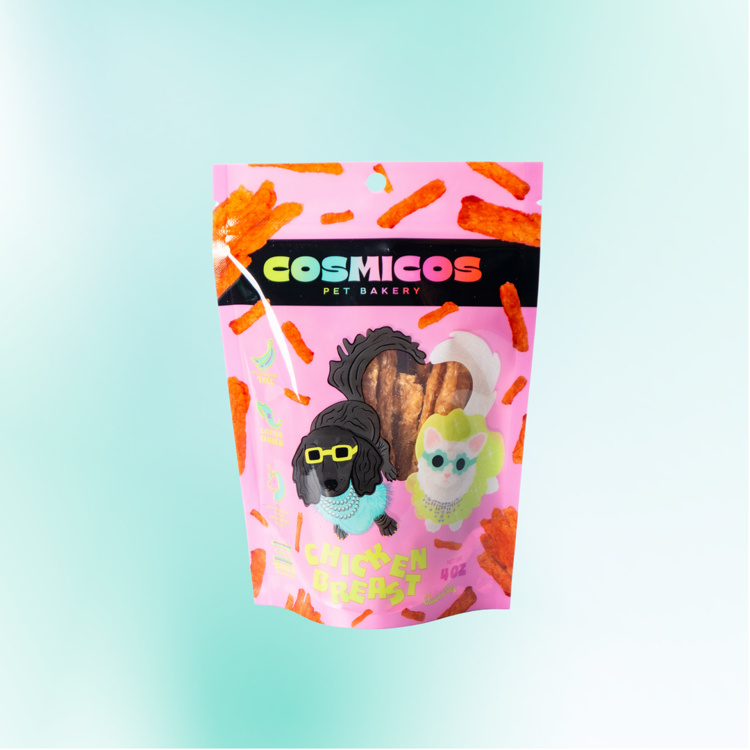 Cosmicos Pet Bakery - Chicken Breast Snackies | Treats for Cats and Dogs
