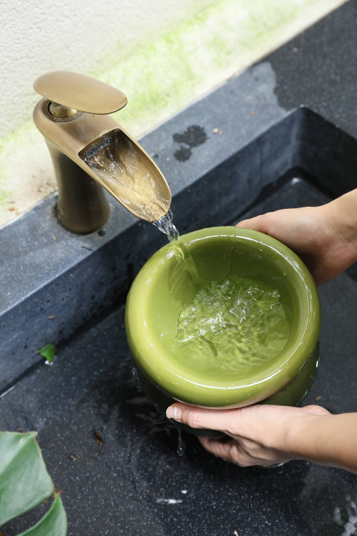 PEHOM - Soufflé Pet Bowl - Amber Orange