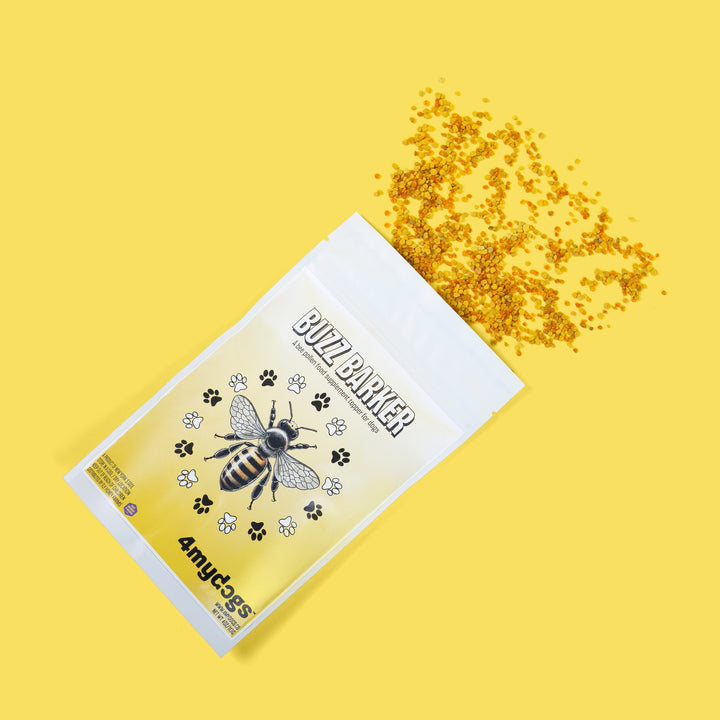 Buzz Barker - A Bee Pollen Food Topper for Dogs